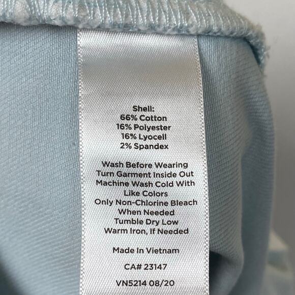 Talbots Light Blue Slim Ankle Jeans Size 20W - Picture 8 of 8